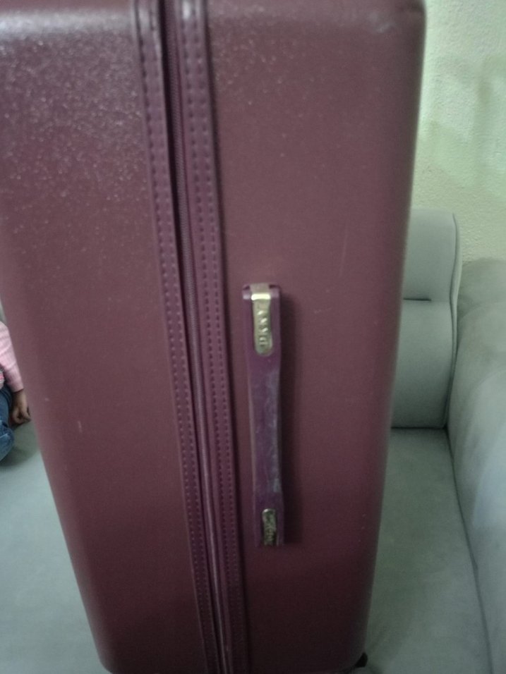 Bordo DKNY orjinal Valiz - Görsel 3