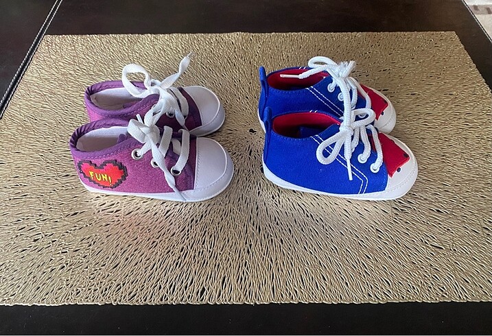 Erkek bebek bez ayakkabısı - Görsel 5