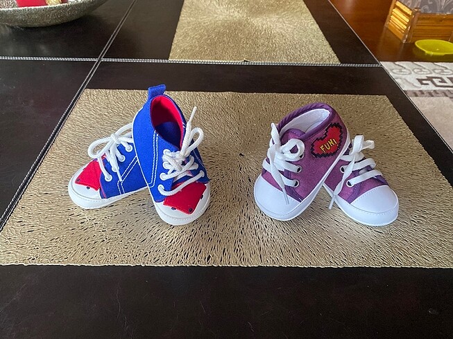 Erkek bebek bez ayakkabısı - Görsel 7