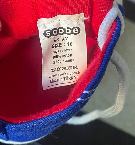 Erkek bebek bez ayakkabısı - Görsel 9