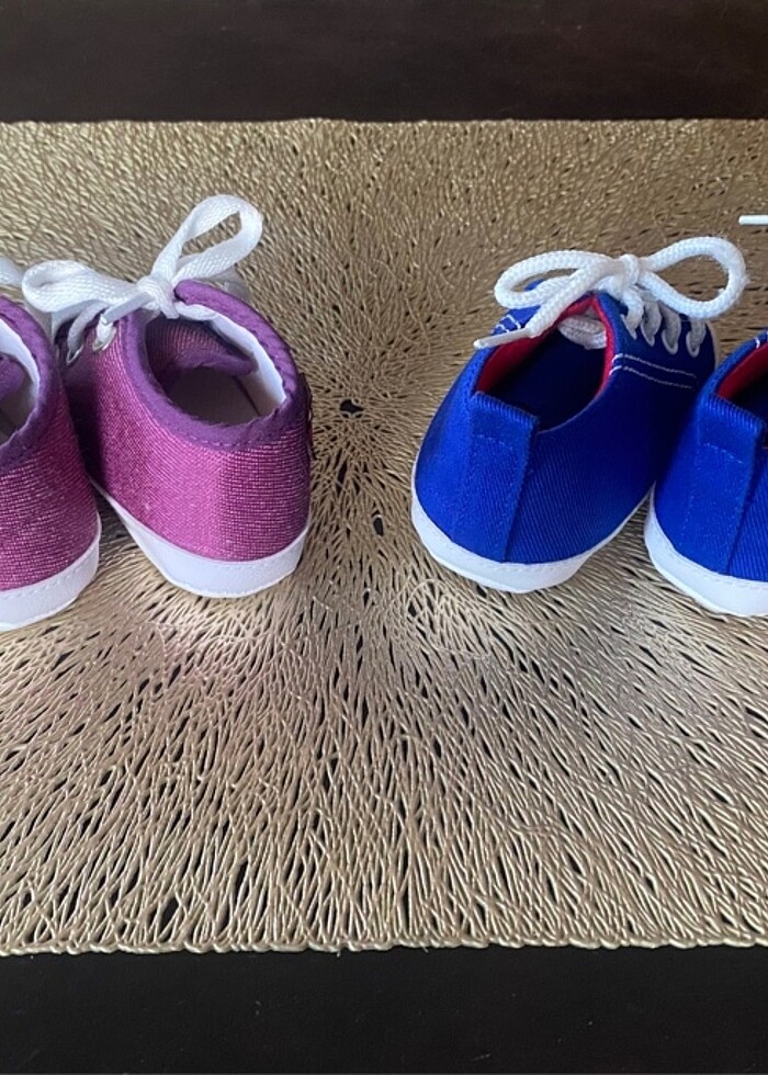 Erkek bebek bez ayakkabısı - Görsel 4