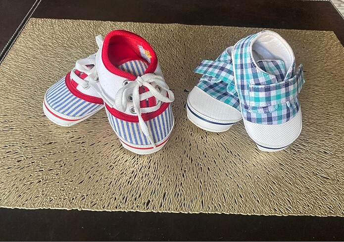 Erkek bebek bez ayakkabısı - Görsel 5