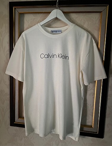 Calvin Klein Calvin klein krem rengi tshirt