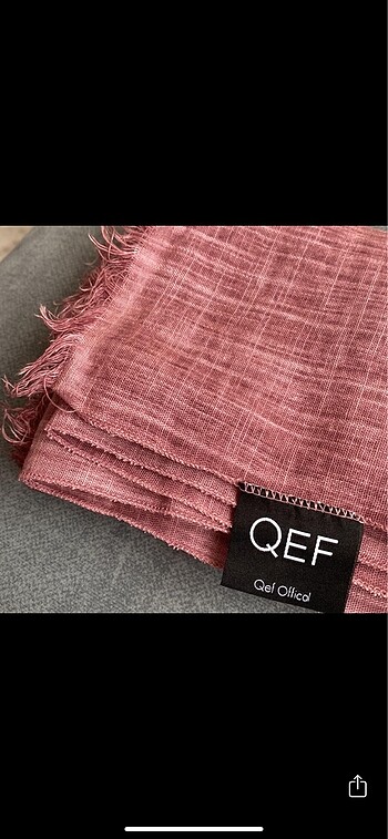 Suud Collection QEF PAMUKLU KETEN ŞAL