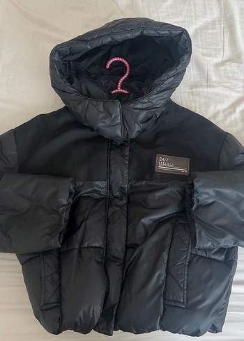 Bershka Siyah Kadın Mont
