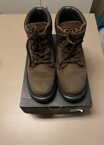 CAT KAHVERENGİ SÜET BOT - Görsel 2