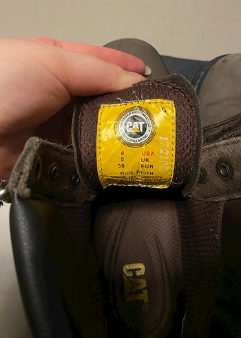 CAT KAHVERENGİ SÜET BOT - Görsel 5