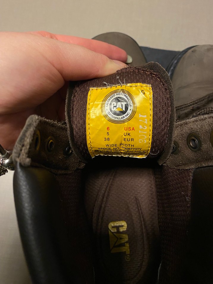 CAT KAHVERENGİ SÜET BOT - Görsel 5