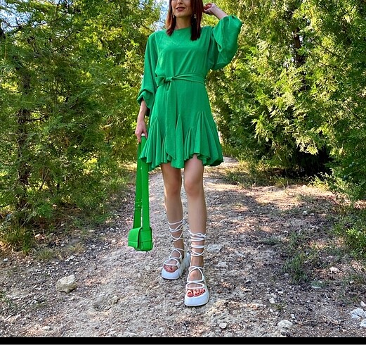 Diğer Yeşil mevsımlık elbise????
