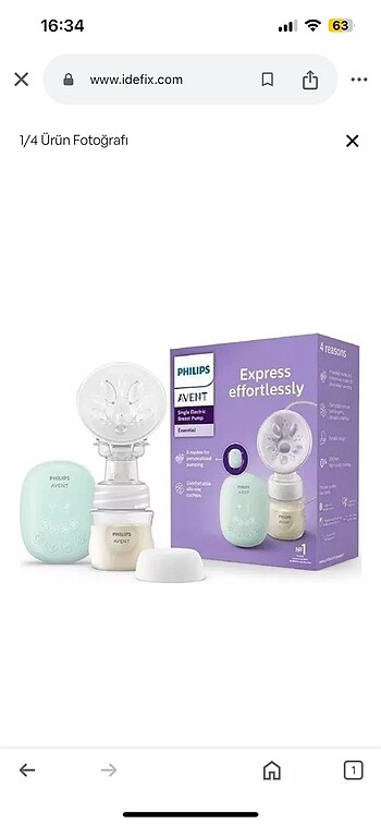 Philips süt sağma makinesi pompa