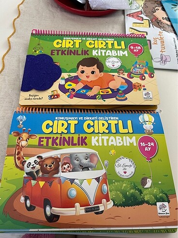 Cırt cırtlı etkinlik kitabım yükselen zeka