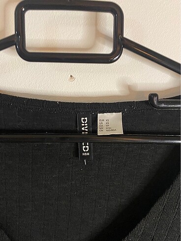 H&M Siyah triko
