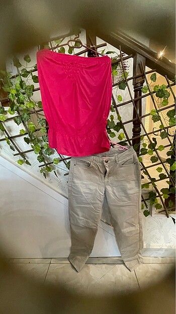 Straplez+Pantolon - Görsel 2