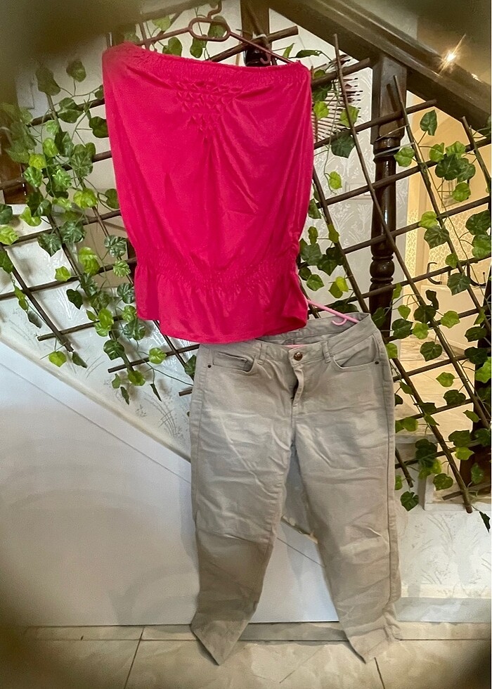 Straplez+Pantolon - Görsel 2