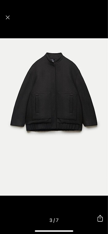 Zara Kaşe Bomber Ceket