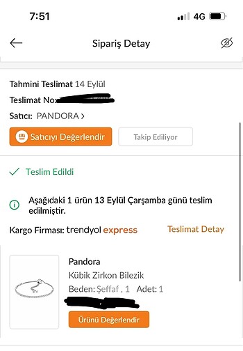  Beden Pandora Bilezik