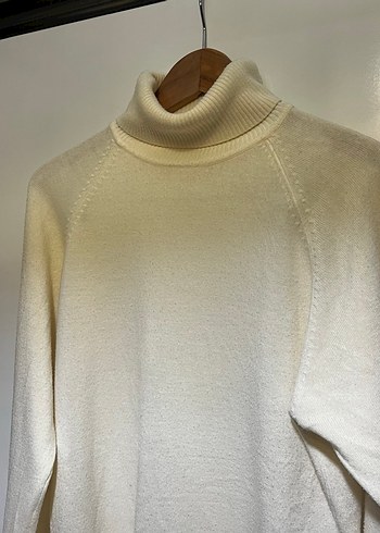 Erkek Boğazlı Triko Kazak - Görsel 2