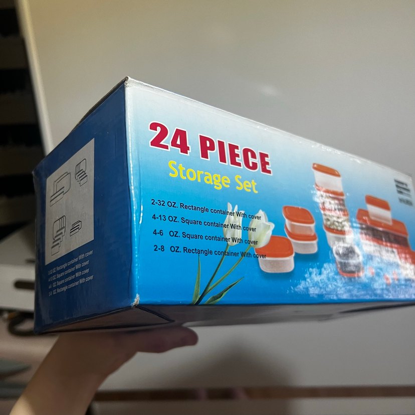 Renkli 24 Parça Saklama Kabı Seti - Görsel 5