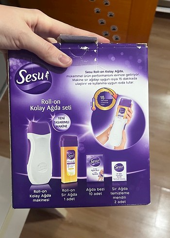 Sesu Roll-on Kolay Ağda Seti - Görsel 2