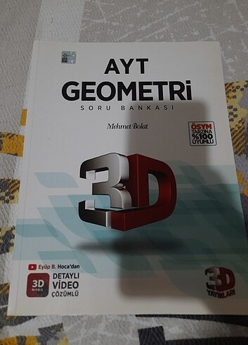  3D yayınları ayt geometri soru bankası 