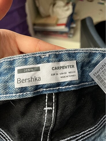 xs Beden Bershka Kot Pantolon XS