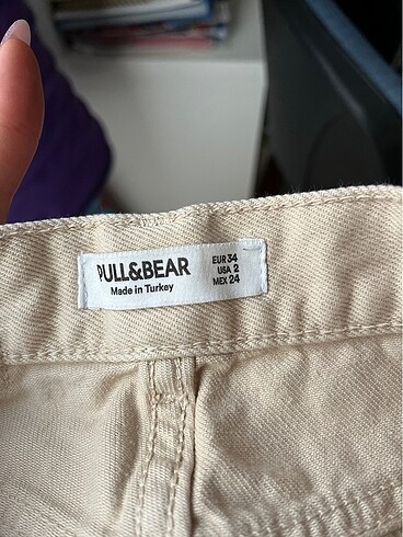 xs Beden Pull&Bear Yırtık Kot Pantolon 34