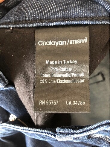 Mavi Jeans düşük bel mavi jeans kot şort