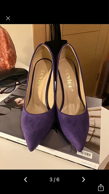 37 Beden Mor stiletto