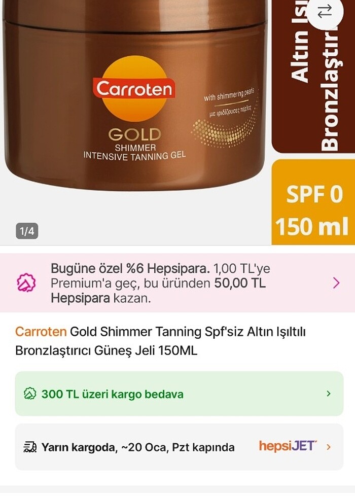 Carroten bronzlaştırıcı - Görsel 5