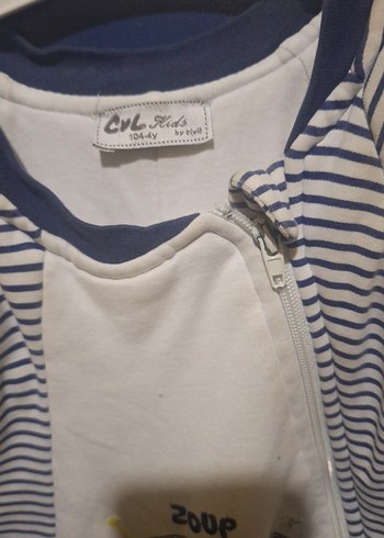 CİVİL Çocuk Fermuarlı Uzun Kollu Tulum - Görsel 3