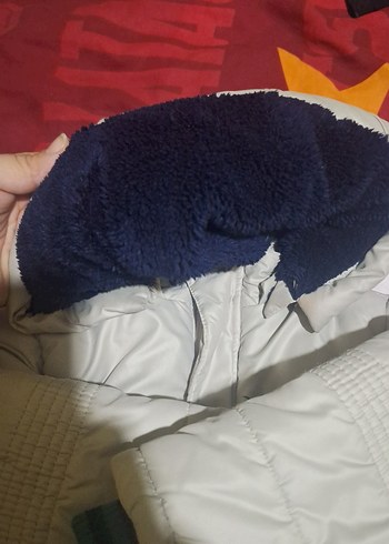 Beyaz Fermuarlı Erkek Çocuk Montu - Görsel 4