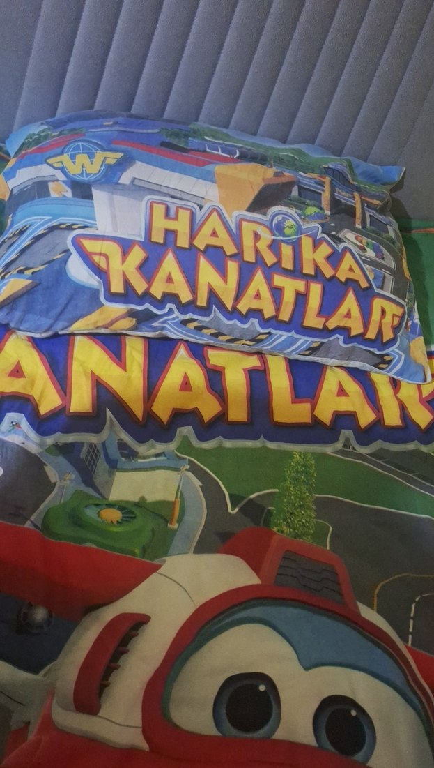 Harika Kanatlar baskılı tek kişilik nevresim takımı - Görsel 4