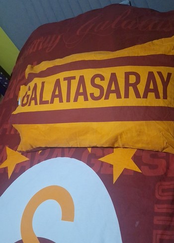 Galatasaray Baskılı tek kişilik nevresim takımı - Görsel 5