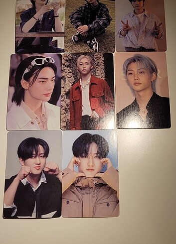 diğer Beden çeşitli Renk Straykids lomocard 