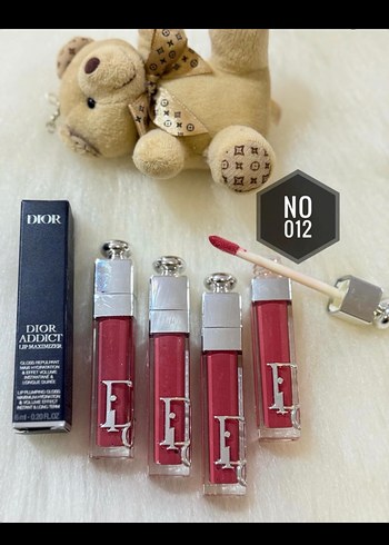 Beden kırmızı Renk Dior Addict No:09/38/37/12 ve 01 Gloss