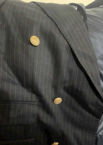 Siyah Erkek Uzun Kesim Ceket ve Pantolon Takım - Görsel 5