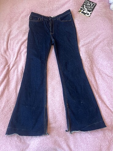 Stradivarius Stradivarius İspanyol Paça Jean
