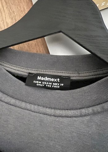 m Beden Gri Kadın Oversize Sweatshirt