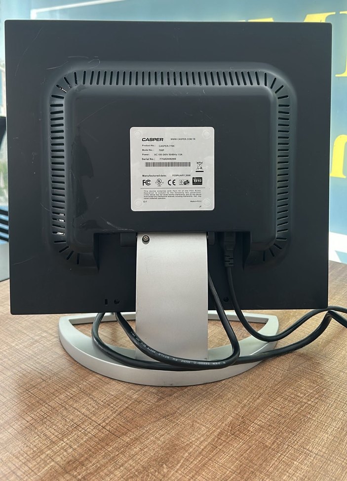 Gri CASPER Monitör - Görsel 5