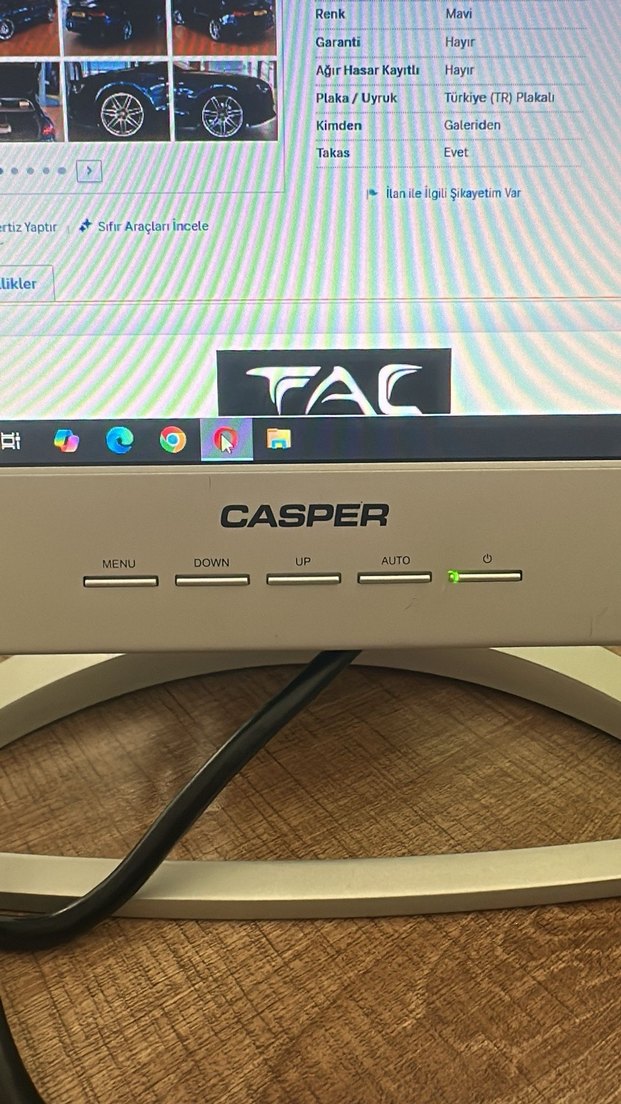 Gri CASPER Monitör - Görsel 3