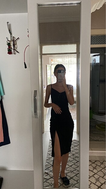 Diğer Yırtmaçlı elbise s beden