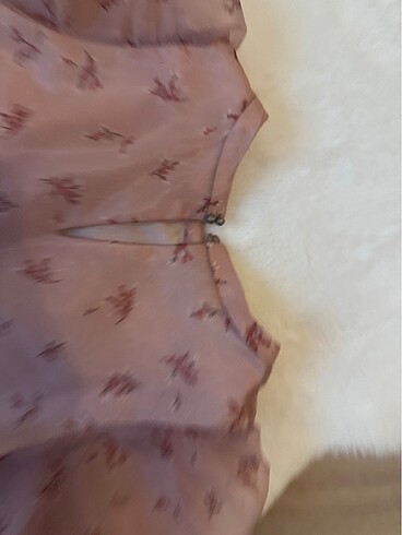 11-12 Yaş Beden pembe Renk Zara Cocuk Elbise