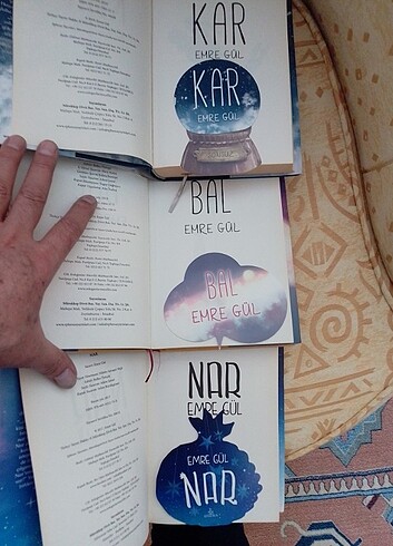 Emre Gül~Nar~Kar~Bal~ciltli sıfır ürünlerdir 