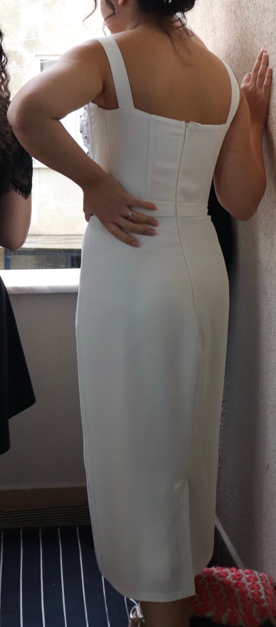 Beyaz nikah - nişan elbise - Görsel 5