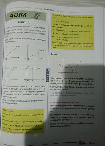  Beden Renk Limit ve Süreklilik Apotemi