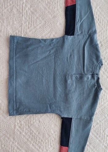 Pamuklu Gri Erkek Çocuk Sweatshirt - Görsel 5