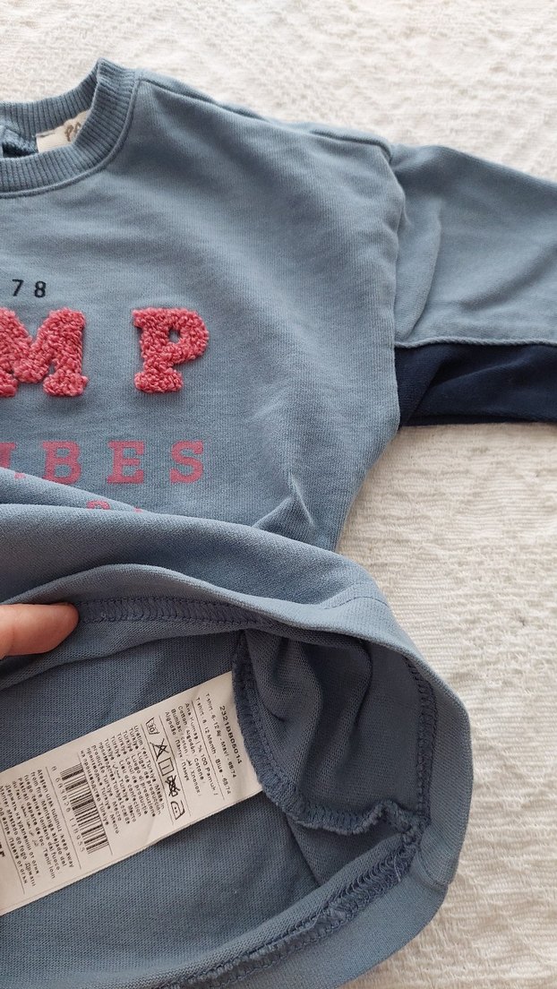 Pamuklu Gri Erkek Çocuk Sweatshirt - Görsel 3