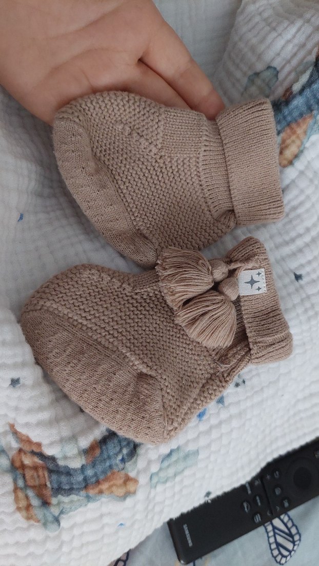 Bebek Örgü Bot, patik - Görsel 2