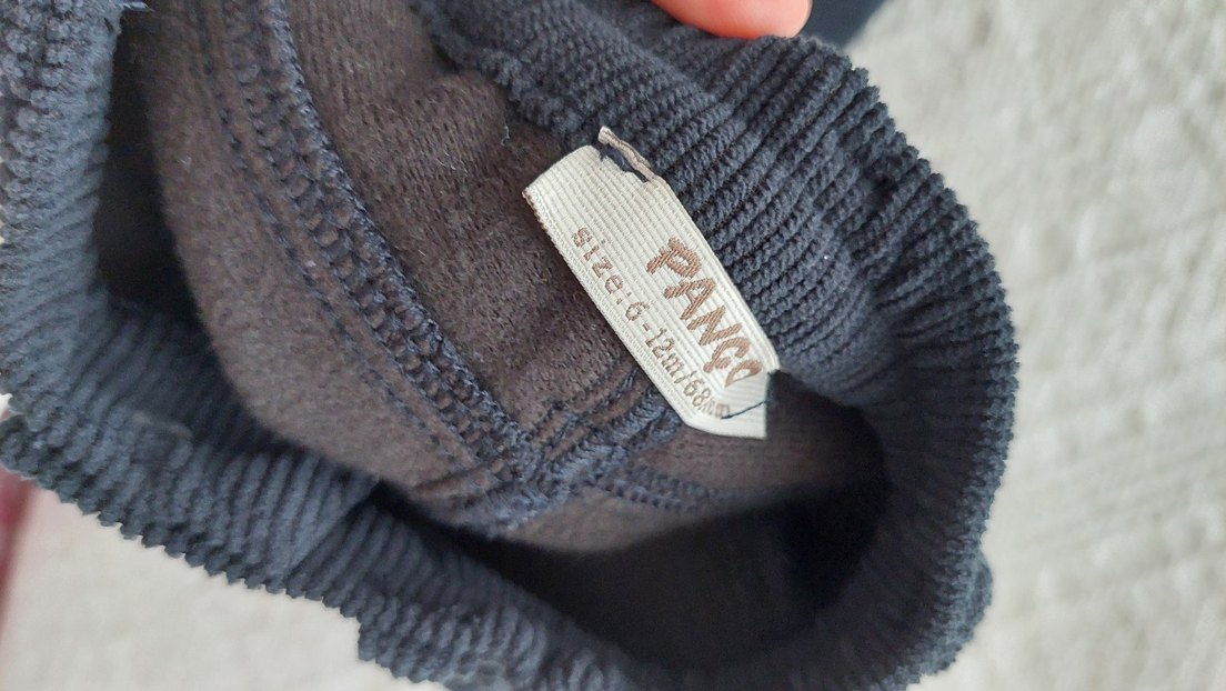 Erkek Çocuk Lacivert içi polar Pantolon - Görsel 3