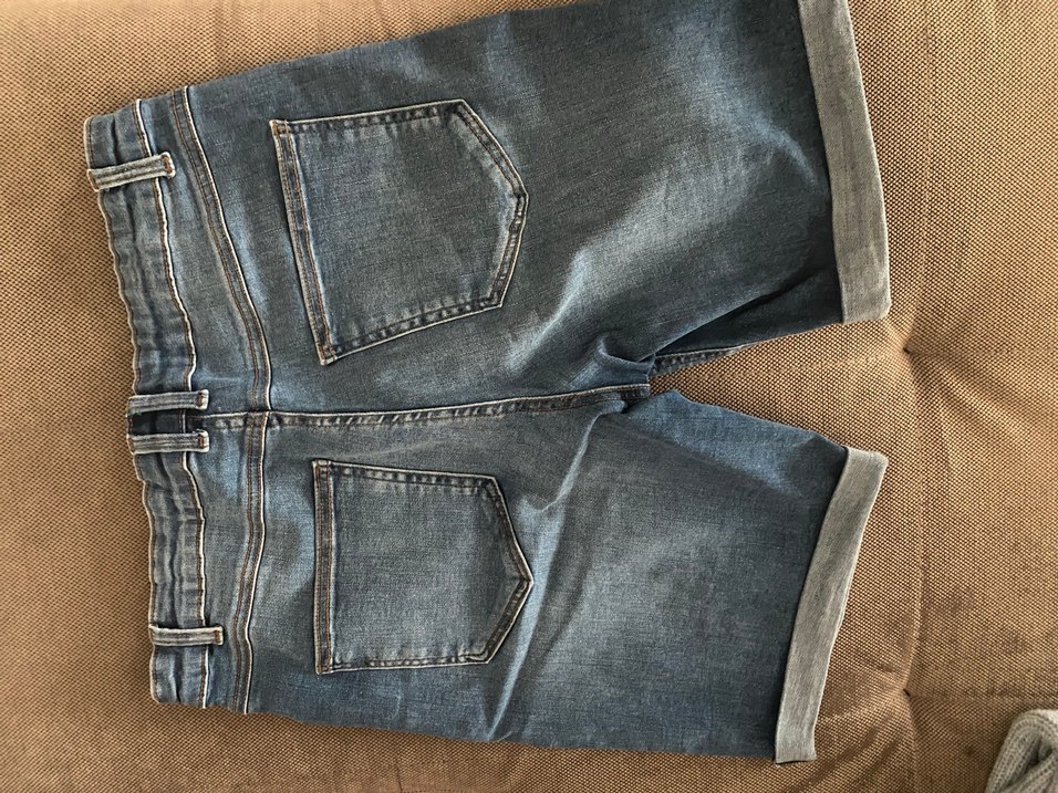 Kadın Mavi Denim  Şort - Görsel 3